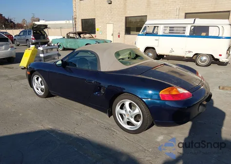 2000 Porsche Boxster from USA, damaged, VIN WP0CA2988YU623966